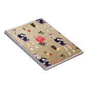 notitieboek van spiral foto's (Rechterzijde)