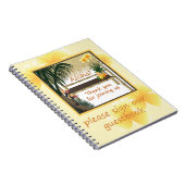 Notitieboek van Tropische Partij Tiki Hut Guestboo (Rechterzijde)