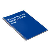 Notitieboek van Unkosher (Rechterzijde)