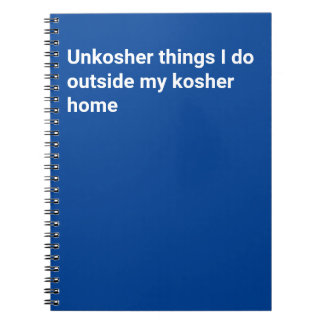 Notitieboek van Unkosher