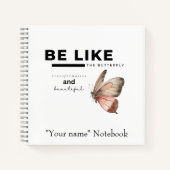 Notitieboek van vlinder (Voorkant)