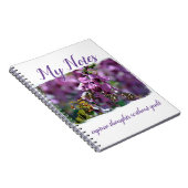 Notitieboek van vlinder (Rechterzijde)