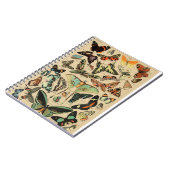 Notitieboek van vlinder/papillon (Linkerzijde)