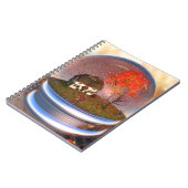 Notitieboek van Wereldbol van aple Leaf (Linkerzijde)