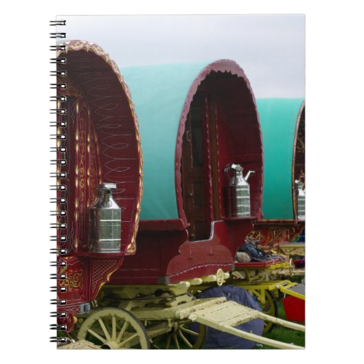 Notitieboek van zigeunercaravan (Voorkant)