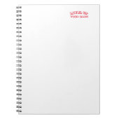 notitieboek "Verhoog je spel" (Voorkant)