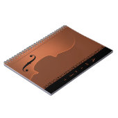 Notitieboek Violin Music Instrument (medium) (Linkerzijde)