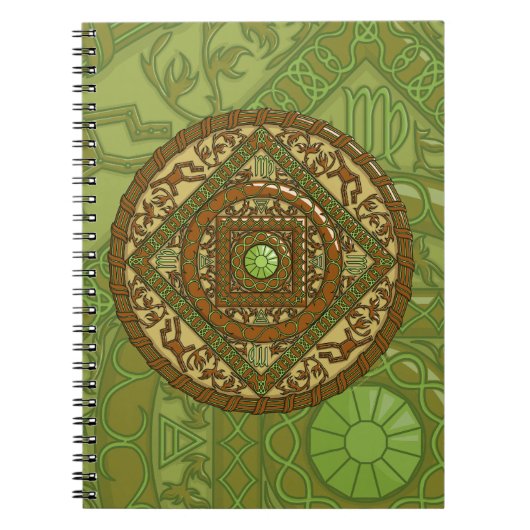 Notitieboek Virgo Mandala (Voorkant)