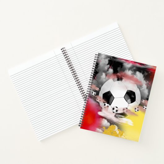 Notitieboek-Voetbal Notitieboek (Binnen)