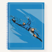 Notitieboek-Voetbalspeler Notitieboek (Voorkant)
