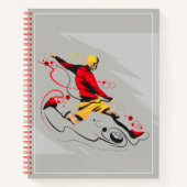 Notitieboek-voetzoeker afspeelapparaat notitieboek (Voorkant)