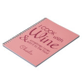 Notitieboek voor aangepaste wijnprijsopgave (Linkerzijde)