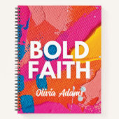 Notitieboek voor abstract vettig gebruik voor chec (Voorkant)