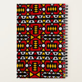 Notitieboek voor Afrikaanse afdrukken (Achterkant)