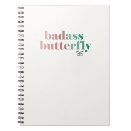 Notitieboek voor Badass Butterfly