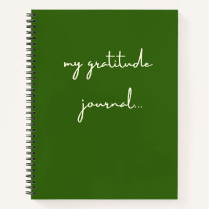 notitieboek voor dankbaarheid tijdschrift