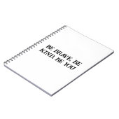 Notitieboek voor dappere en aardige kinderen (Linkerzijde)