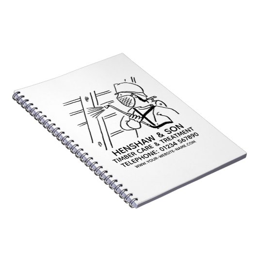 Notitieboek voor de behandeling van hout en houtpr (Rechterzijde)