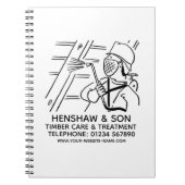 Notitieboek voor de behandeling van hout en houtpr (Voorkant)