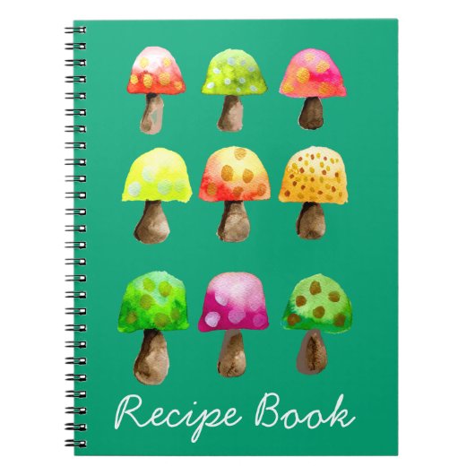 Notitieboek voor de bereiding van paddenstoelen (Voorkant)