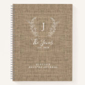 Notitieboek voor de rotsgezinshereniging van het m (Voorkant)