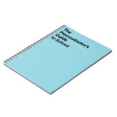Notitieboek voor de Uitsteller (Linkerzijde)