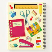 notitieboek voor de verstrekking van schoolbenodig (Achterkant)