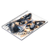 Notitieboek voor Duitse Herdershond (Linkerzijde)