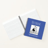 Notitieboek voor een bouwer met naam van de eigena (Binnen)