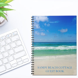 Notitieboek voor Eigen Beach House Guest Book Ocea