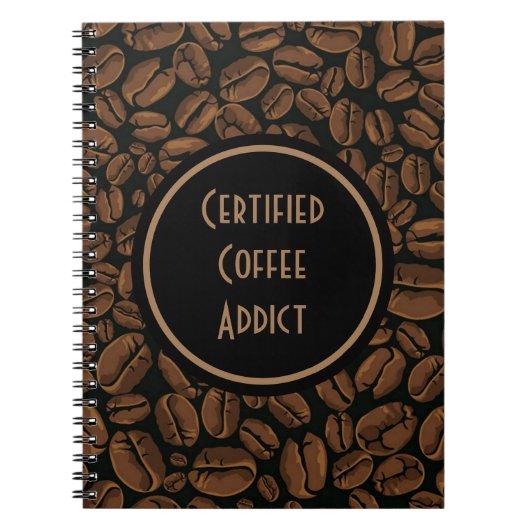 Notitieboek voor gecertificeerd koffieadvies (Voorkant)
