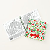 Notitieboek voor gepersonaliseerd plantaardig patr (Binnen)