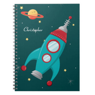 Notitieboek voor gepersonaliseerde ruimtevaart