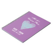 Notitieboek voor gepersonaliseerde trouwplanner (Linkerzijde)