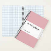 Notitieboek voor grafisch papier - koraal (Binnen)