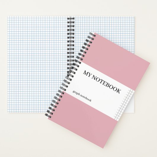 Notitieboek voor grafisch papier - koraal (Binnen)