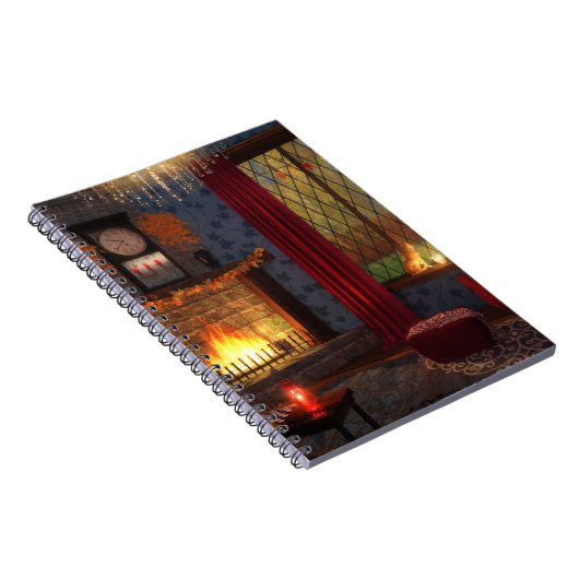 Notitieboek voor herfst Tranquiliteit (Rechterzijde)