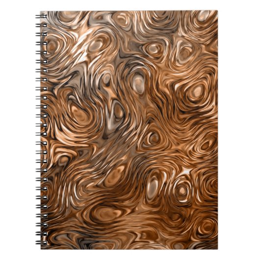 Notitieboek voor het maken van afdruk "koper" (Voorkant)