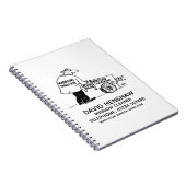 Notitieboek voor het reinigen van vensters of vens (Rechterzijde)