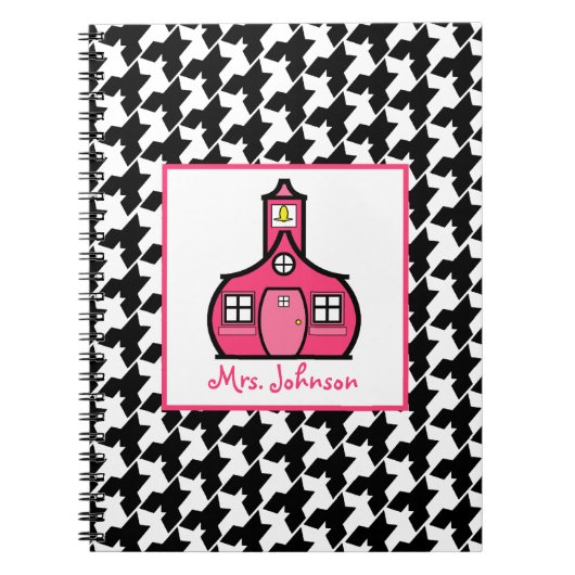 Notitieboek voor houndstooth-leraren (Voorkant)