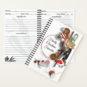 Notitieboek voor kerstfeestfavorieten Spiral Recip (Binnen)
