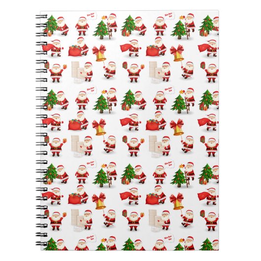 Notitieboek voor kerstmis, winter en nieuwjaar (Voorkant)