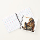 Notitieboek voor kinderen gamer Cheetah (Binnen)