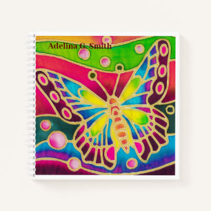 Notitieboek voor kleine spiraalschets - Bright vli