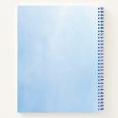 Notitieboek voor kleurrijke bloemen (Achterkant)