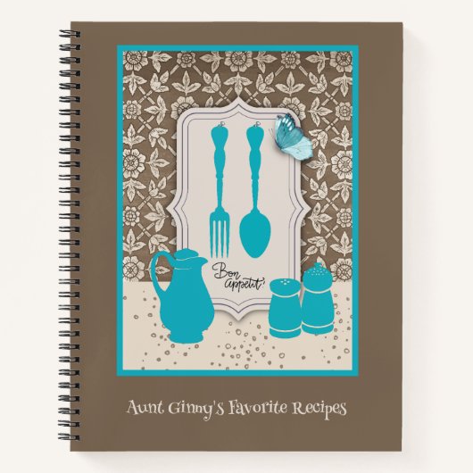 Notitieboek voor persoonlijk gebruik van vork en s (Voorkant)