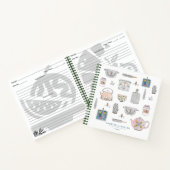 Notitieboek voor persoonlijk keuken-ontvangst (Binnen)