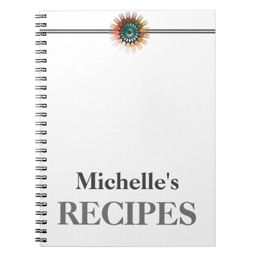 Notitieboek voor persoonlijk keukengerei (Voorkant)