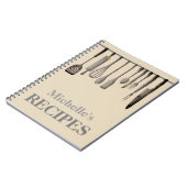 Notitieboek voor persoonlijk keukengerei (Linkerzijde)