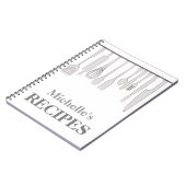 Notitieboek voor persoonlijk keukengerei (Linkerzijde)